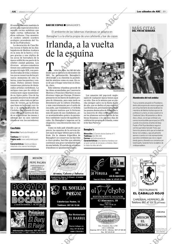 ABC CORDOBA 17-07-2004 página 89