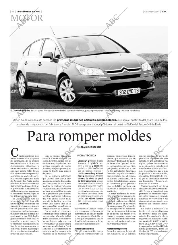 ABC CORDOBA 17-07-2004 página 94
