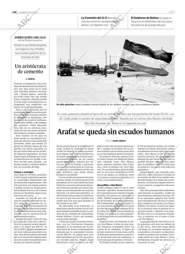 ABC MADRID 18-07-2004 página 27