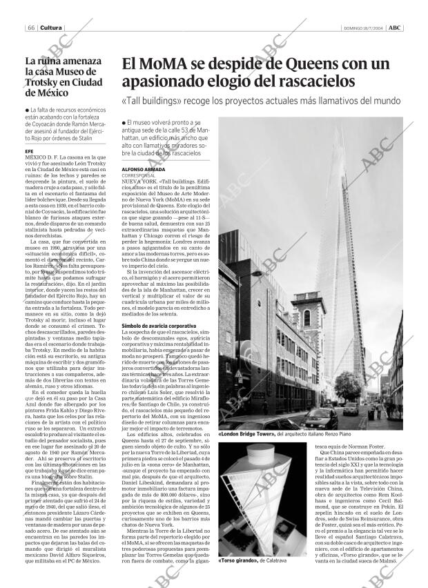 ABC MADRID 18-07-2004 página 66