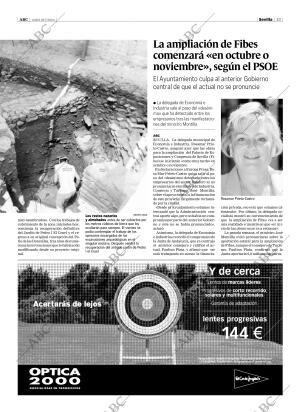 ABC SEVILLA 19-07-2004 página 33