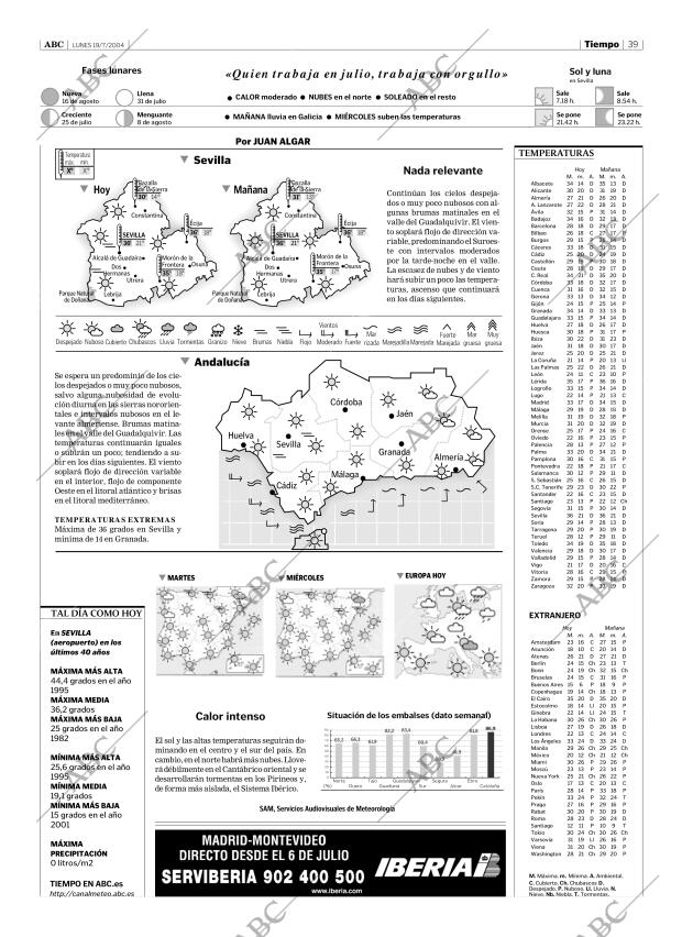 ABC SEVILLA 19-07-2004 página 39
