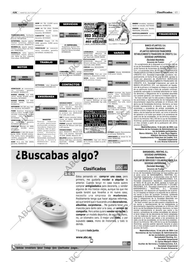 ABC CORDOBA 20-07-2004 página 65