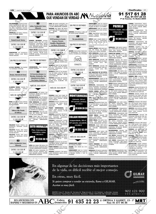 ABC MADRID 20-07-2004 página 69