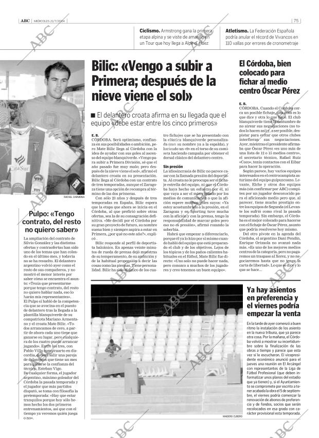ABC CORDOBA 21-07-2004 página 75