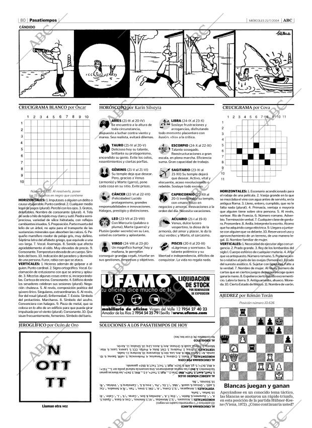 ABC SEVILLA 21-07-2004 página 80