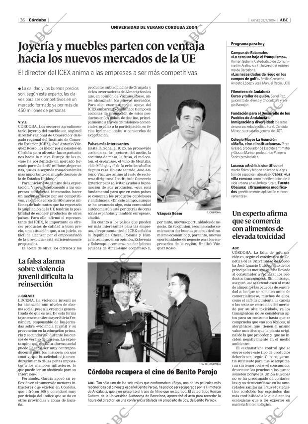 ABC CORDOBA 22-07-2004 página 36