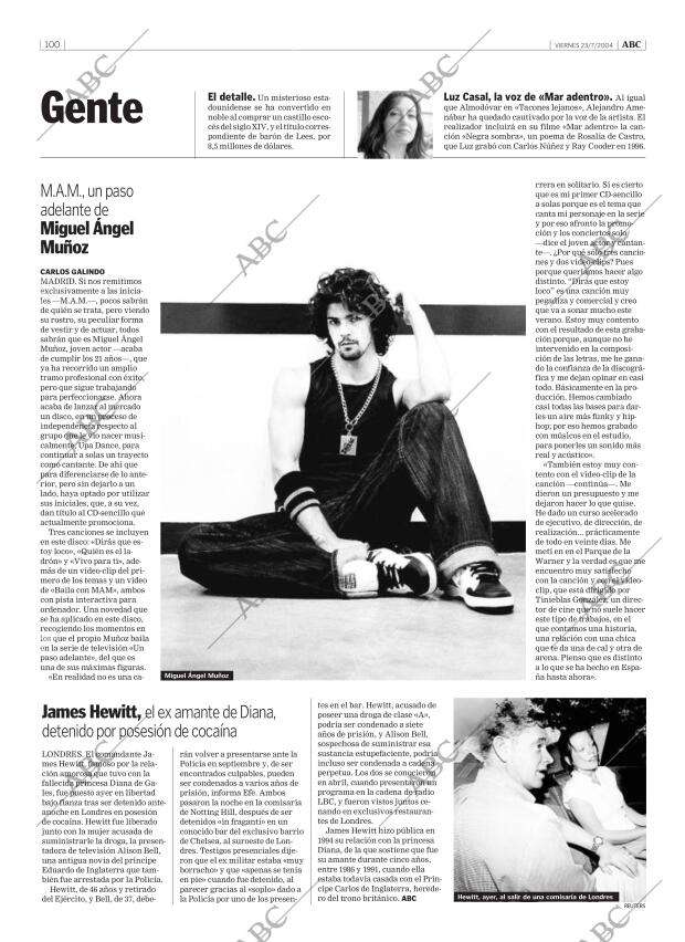 ABC MADRID 23-07-2004 página 100