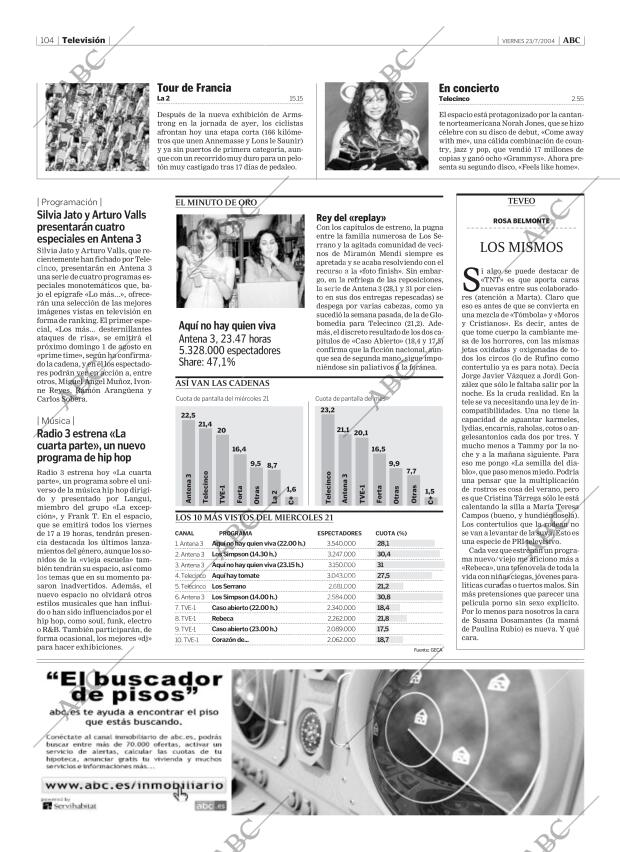 ABC MADRID 23-07-2004 página 104