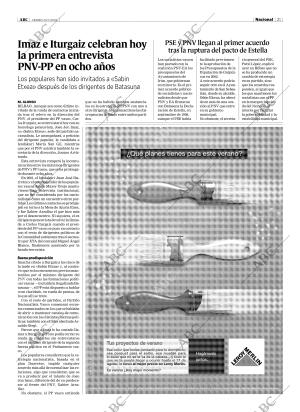 ABC MADRID 23-07-2004 página 21