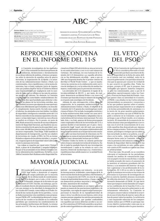 ABC MADRID 23-07-2004 página 4