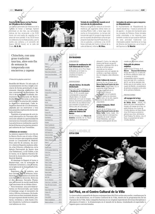 ABC MADRID 23-07-2004 página 40
