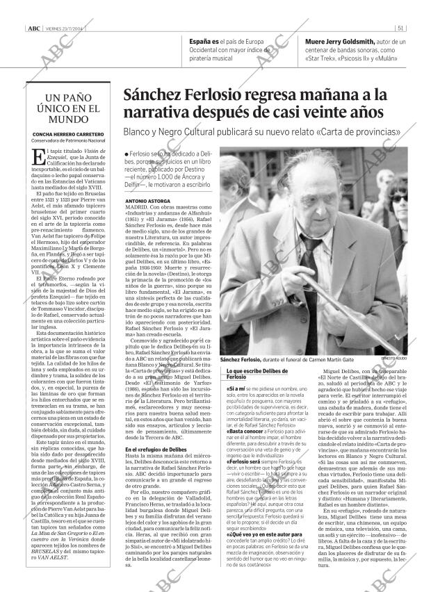 ABC MADRID 23-07-2004 página 51