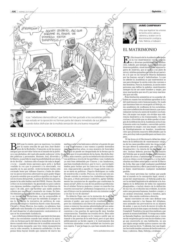 ABC MADRID 23-07-2004 página 7