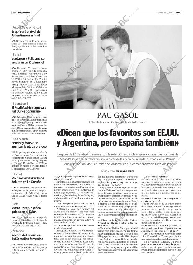ABC MADRID 23-07-2004 página 98