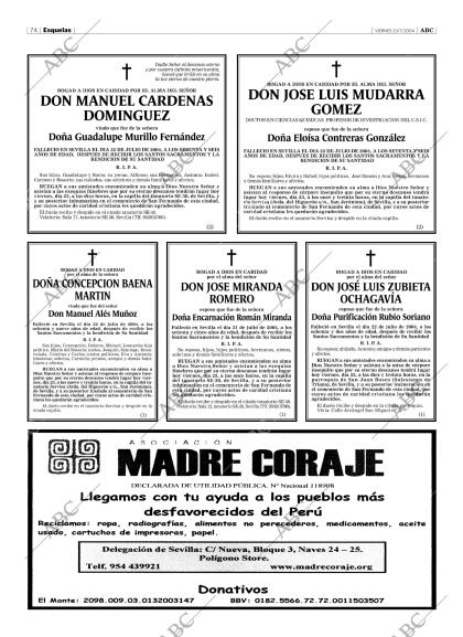 ABC SEVILLA 23-07-2004