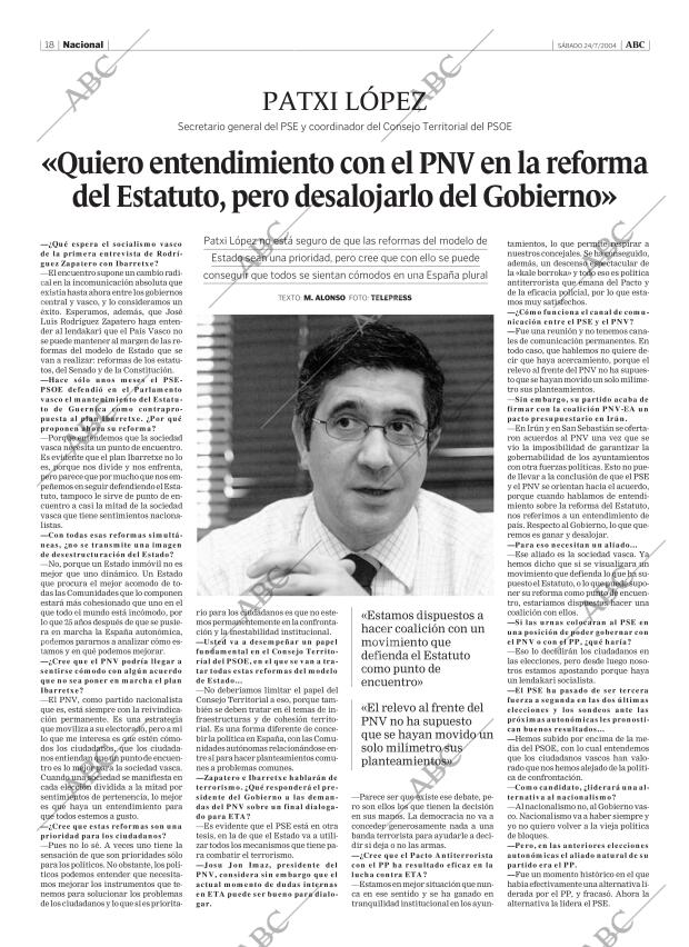 ABC CORDOBA 24-07-2004 página 18