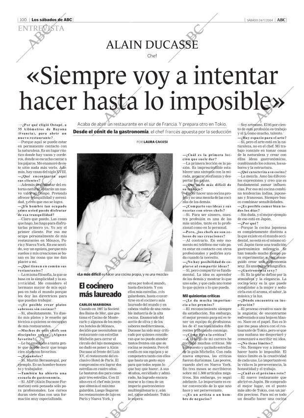 ABC MADRID 24-07-2004 página 100