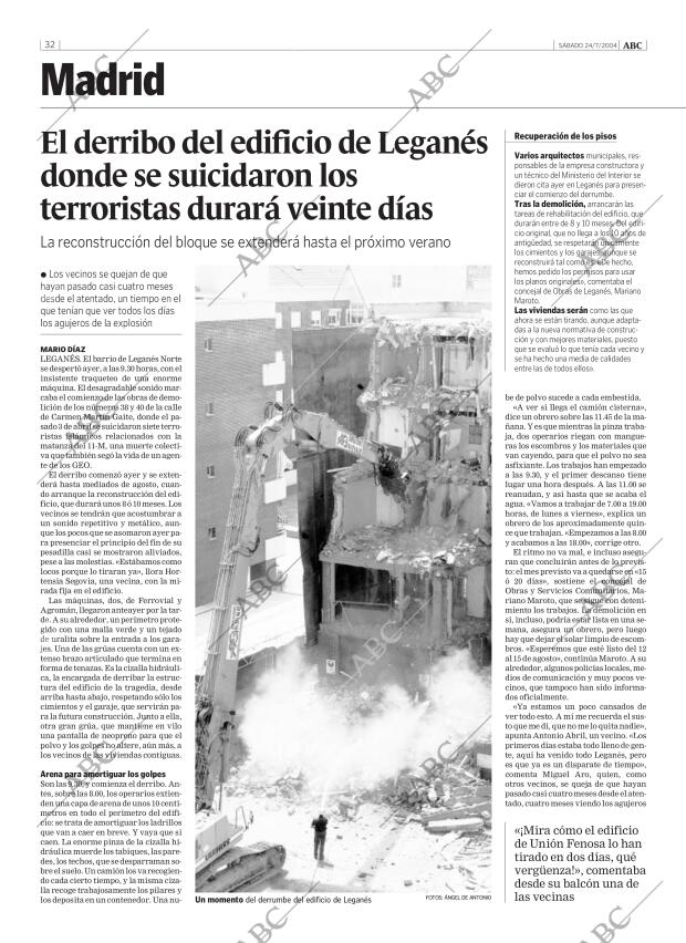 ABC MADRID 24-07-2004 página 32