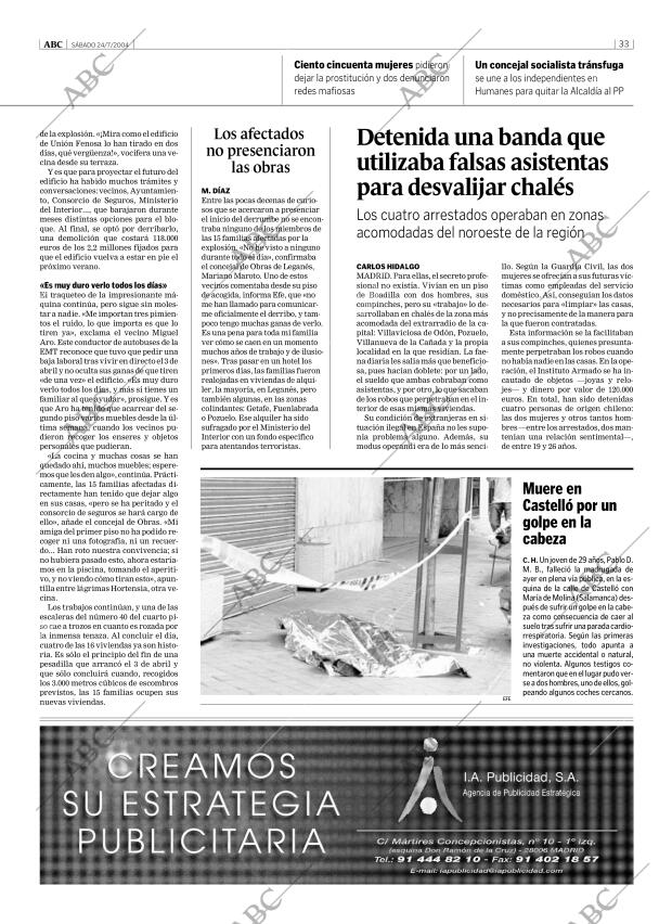 ABC MADRID 24-07-2004 página 33