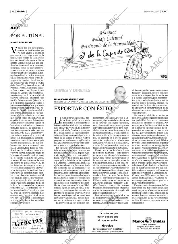 ABC MADRID 24-07-2004 página 38