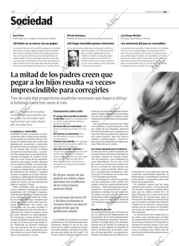 ABC MADRID 24-07-2004 página 46