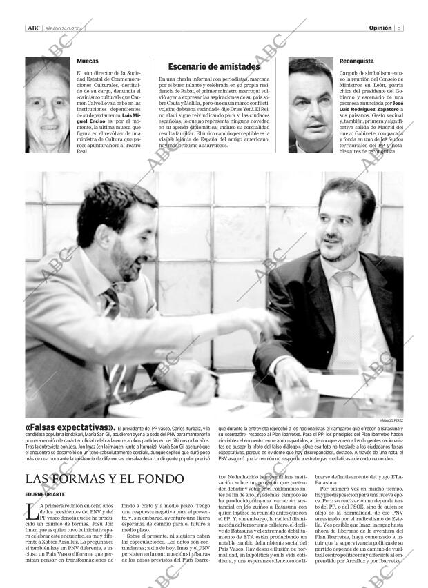 ABC MADRID 24-07-2004 página 5