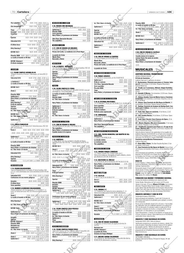 ABC MADRID 24-07-2004 página 70