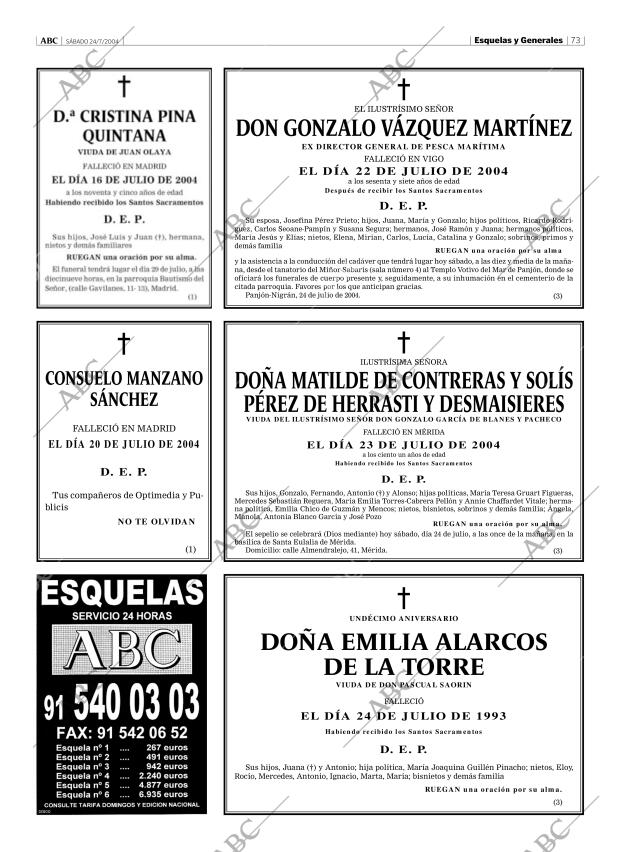 ABC MADRID 24-07-2004 página 73
