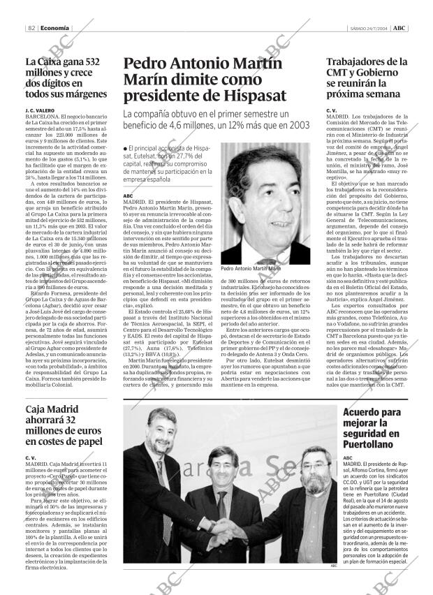 ABC MADRID 24-07-2004 página 82
