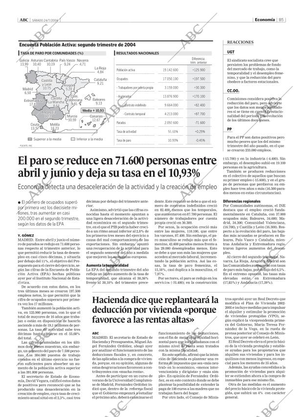 ABC MADRID 24-07-2004 página 85