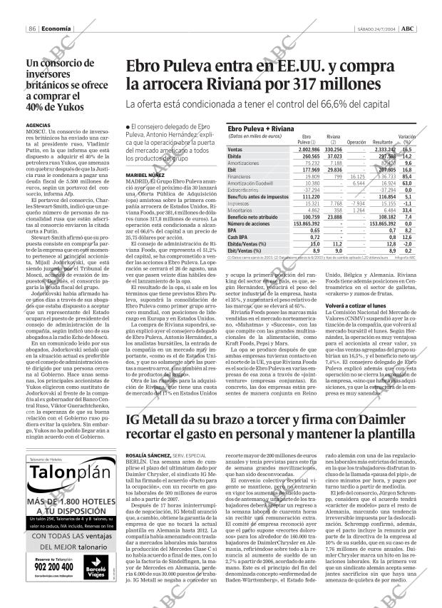 ABC MADRID 24-07-2004 página 86