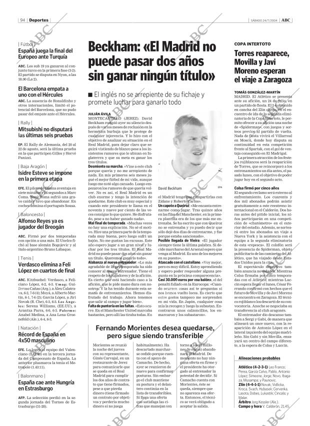 ABC MADRID 24-07-2004 página 94