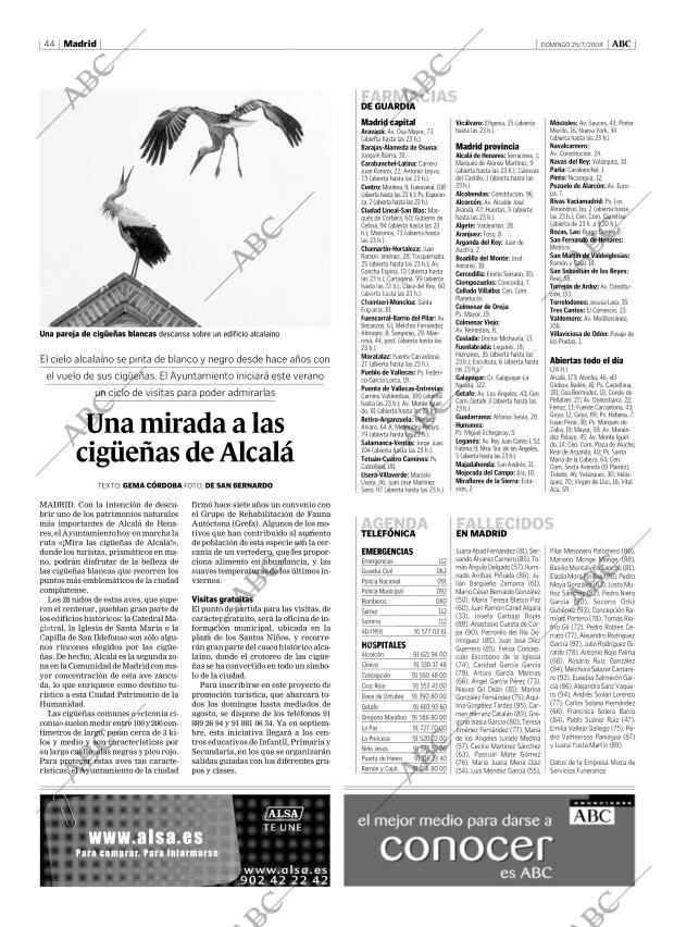 ABC MADRID 25-07-2004 página 44
