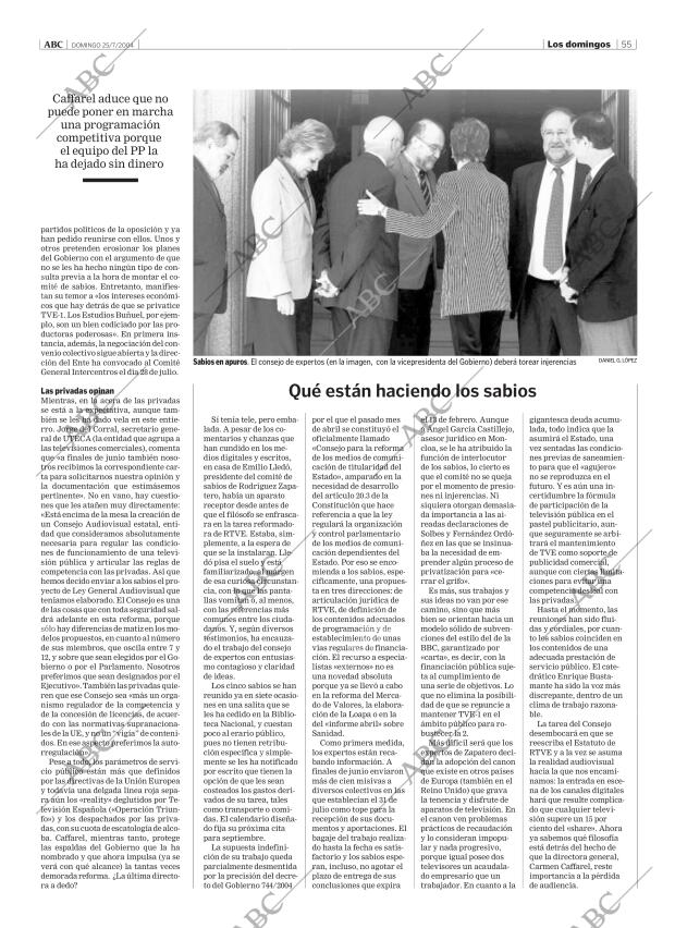 ABC MADRID 25-07-2004 página 55