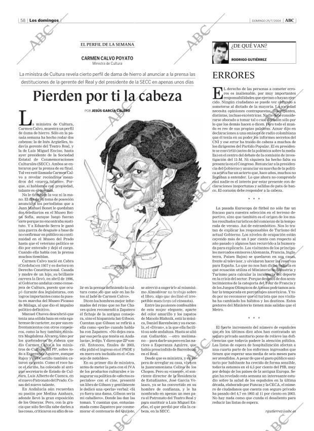 ABC MADRID 25-07-2004 página 58