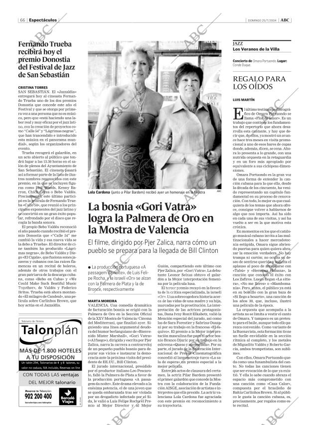 ABC MADRID 25-07-2004 página 66