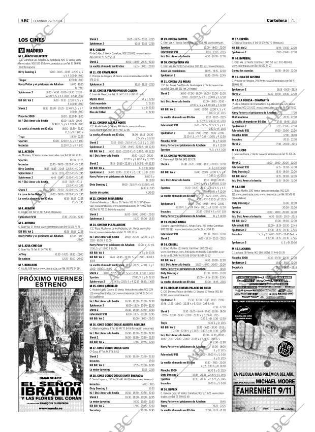 ABC MADRID 25-07-2004 página 71