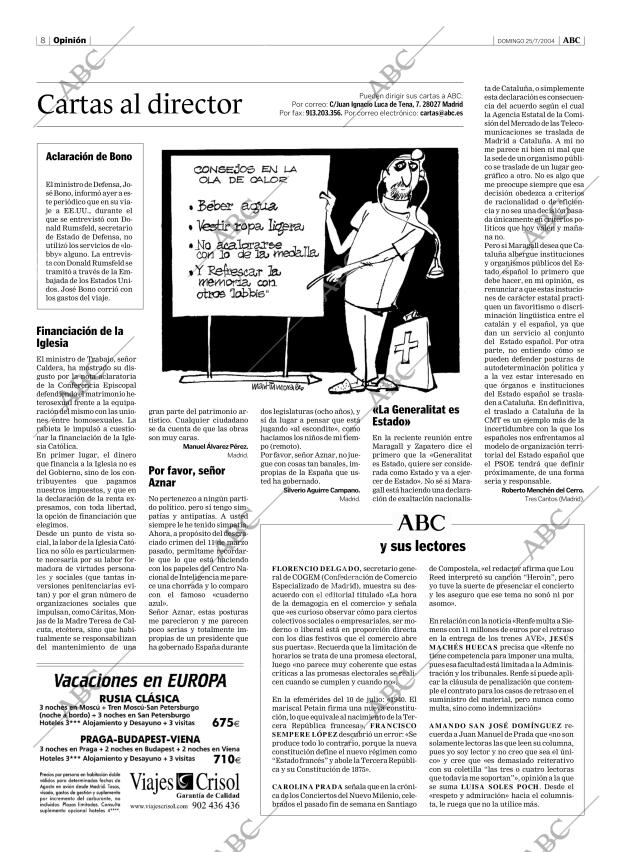 ABC MADRID 25-07-2004 página 8