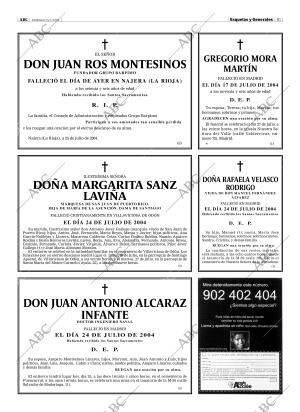 ABC MADRID 25-07-2004 página 81