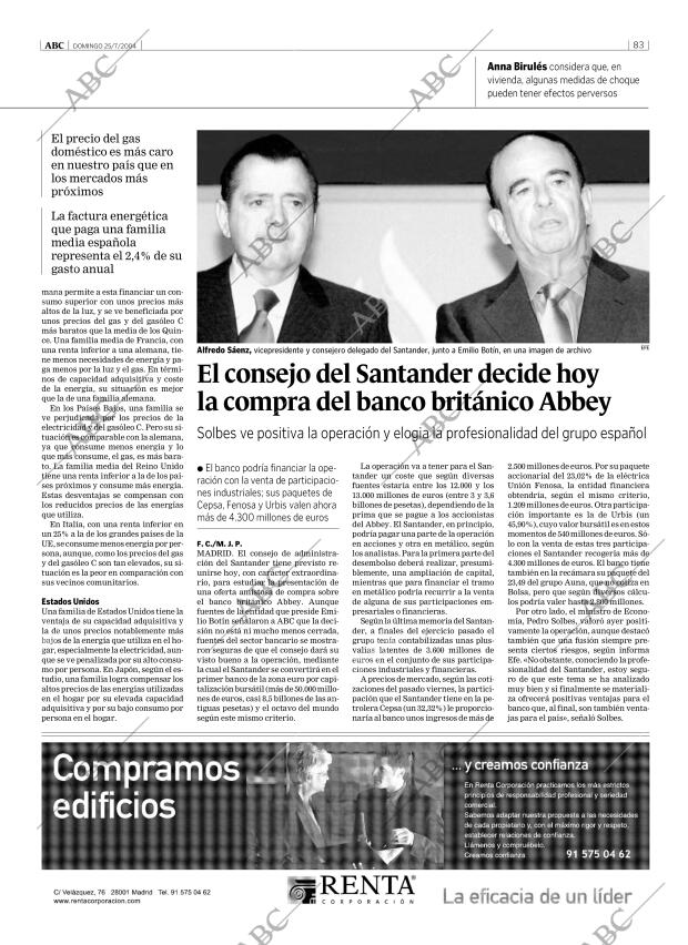 ABC MADRID 25-07-2004 página 83