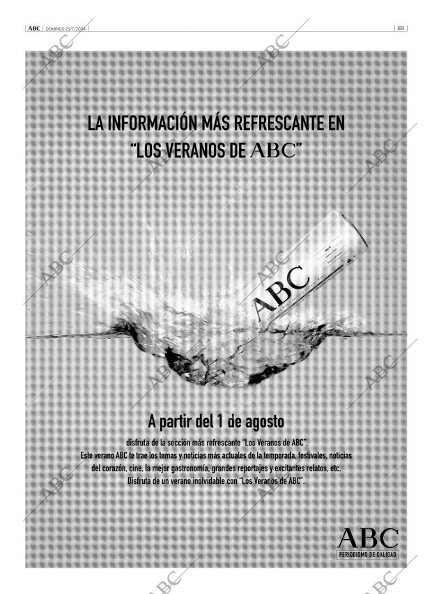 ABC MADRID 25-07-2004 página 89