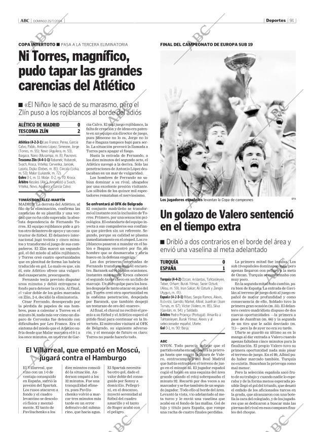 ABC MADRID 25-07-2004 página 91