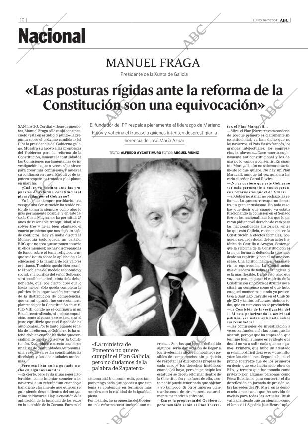 ABC MADRID 26-07-2004 página 10