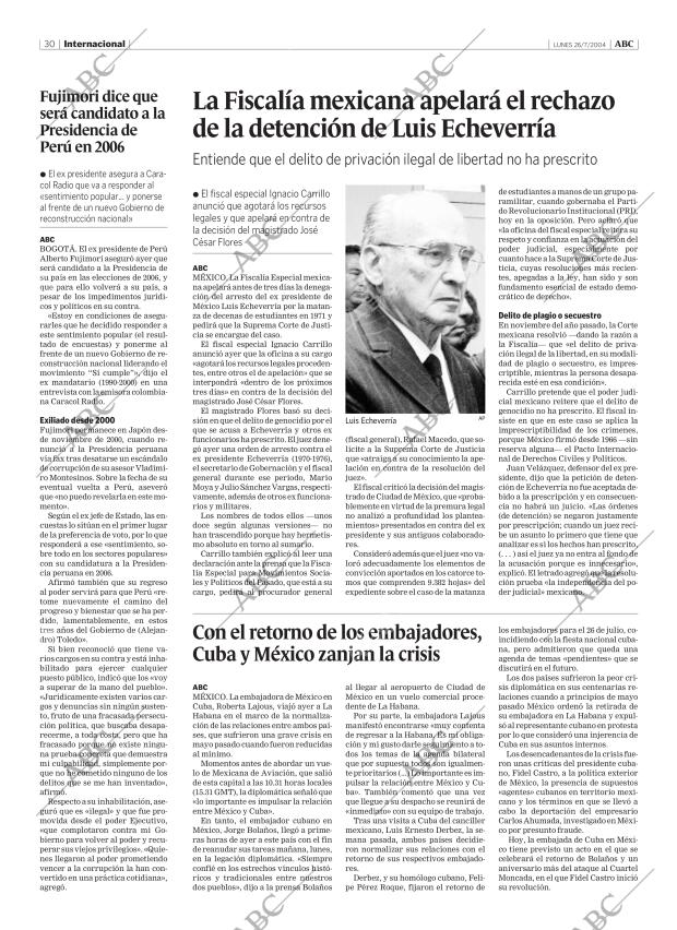 ABC MADRID 26-07-2004 página 30