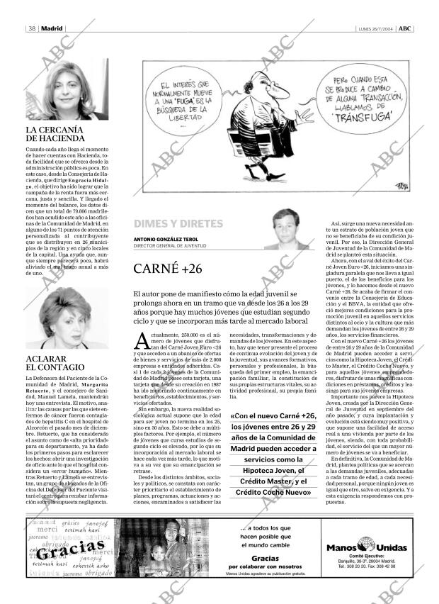 ABC MADRID 26-07-2004 página 38