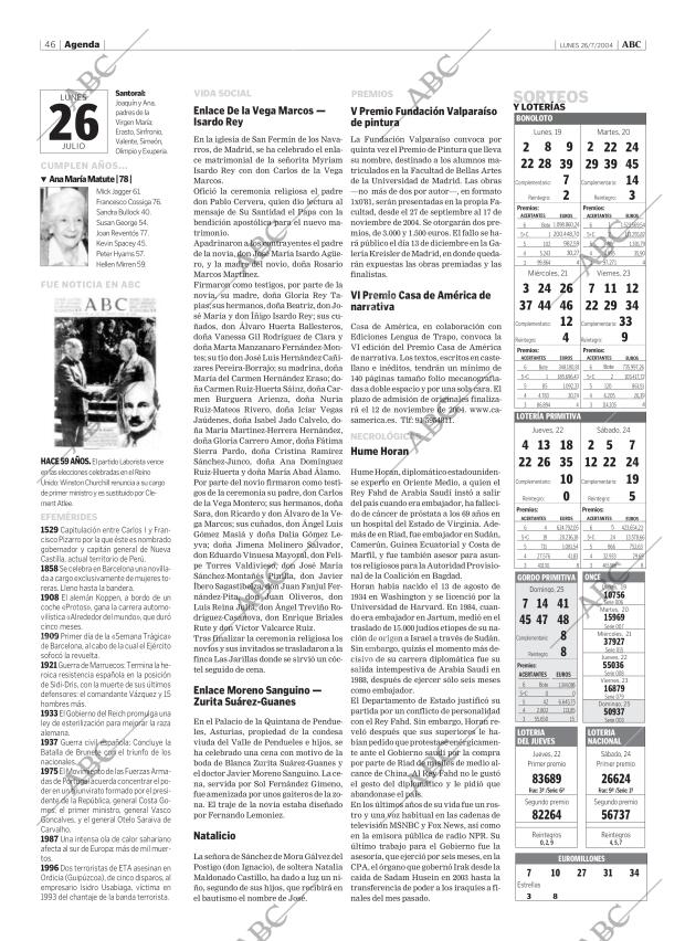 ABC MADRID 26-07-2004 página 46