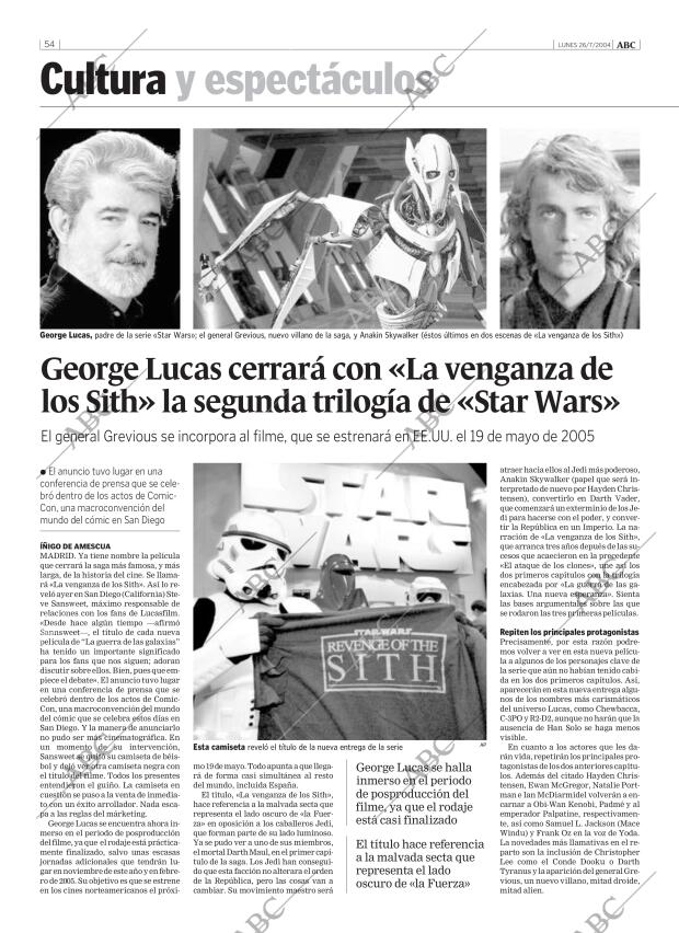 ABC MADRID 26-07-2004 página 54