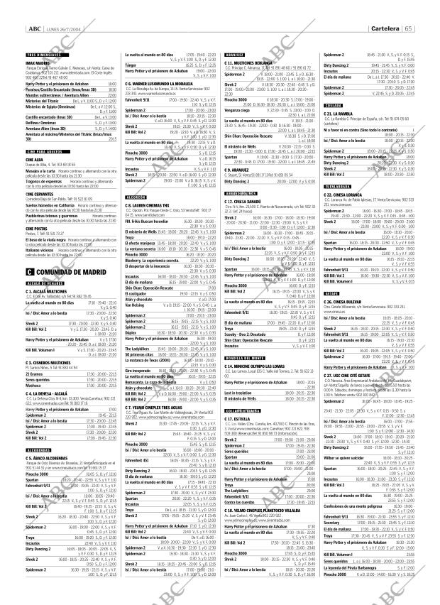 ABC MADRID 26-07-2004 página 65
