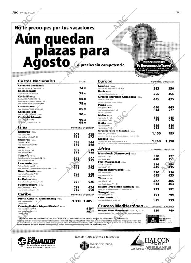 ABC CORDOBA 27-07-2004 página 19